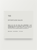 T05 – Effortless Sales