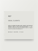 R07 – Ideal Clients